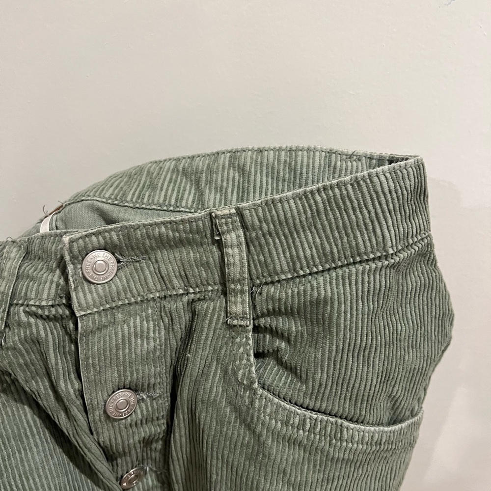 Free people corduroy skirt with pockets